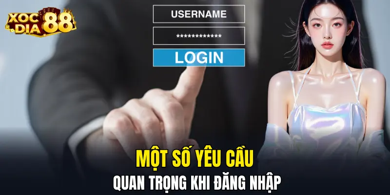 Một vài yêu cầu quan trọng.cần đáp ứng Một vài yêu cầu quan trọng.cần đáp ứng